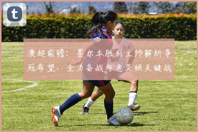 澳超前瞻:墨尔本胜利主帅解析争冠希望,全力备战与惠灵顿关键战役